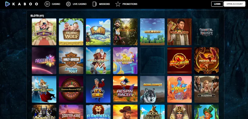 Kaboo Casino Slots screenshot
