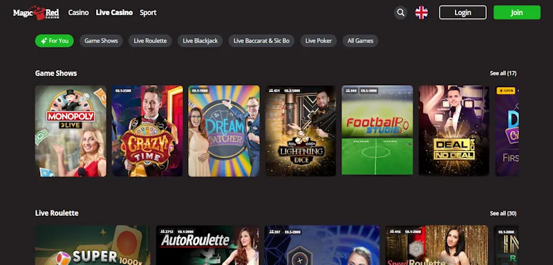 Lucky Niki casino Live screenshot