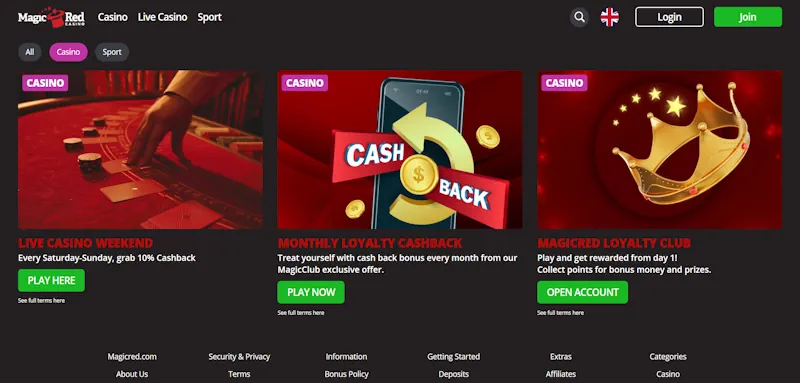 Lucky Niki casino Ongoing Offersscreenshot
