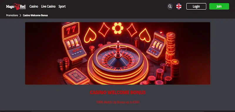 Lucky Niki casino Welcome Bonus screenshot