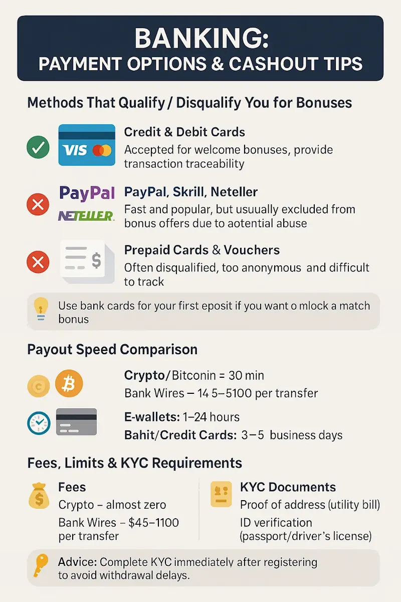 Banking infographic