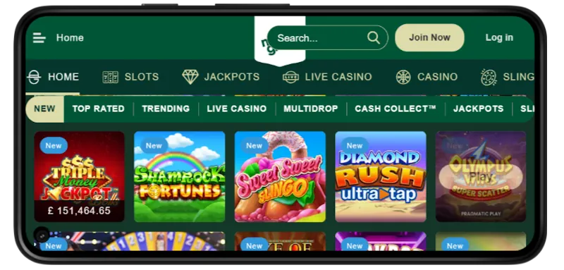 Lucky Niki casino Mobile Play screenshot