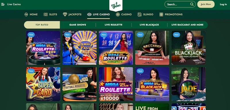 Lucky Niki casino Live screenshot
