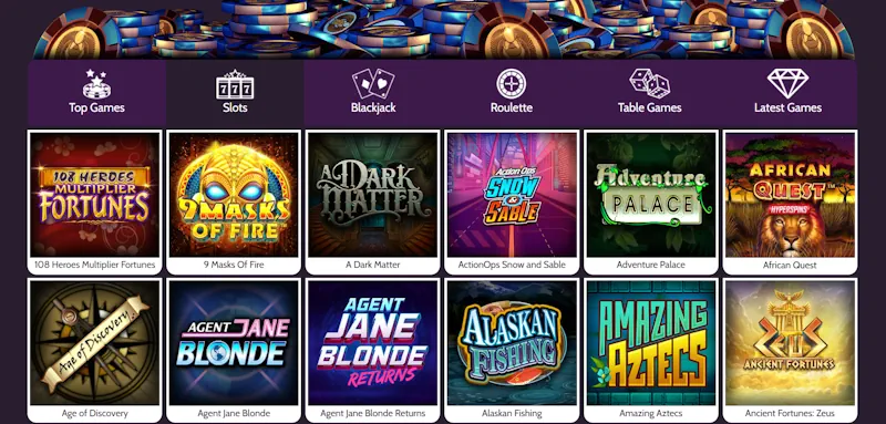 Mummy Gold Casino screenshot