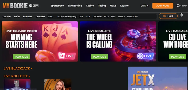 MYB Casino Live screenshot