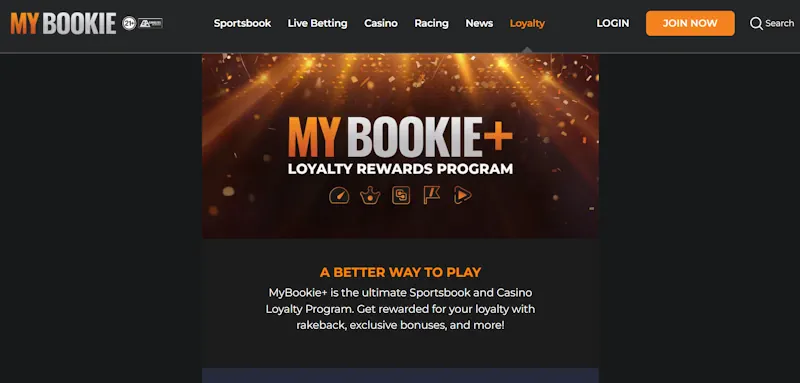 MYB Casino Ongoing Offers screenshot