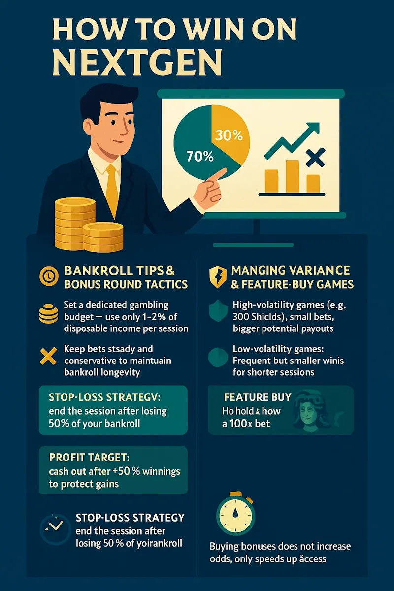 How to Win on NextGen infographic