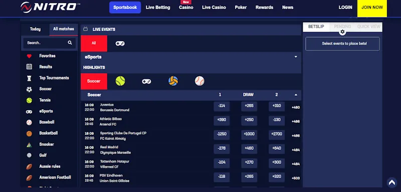 Nitrogen Sports screenshot