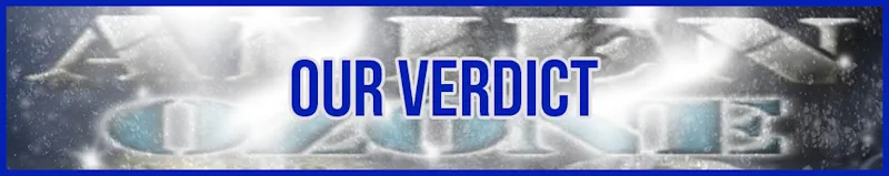 Our verdict banner