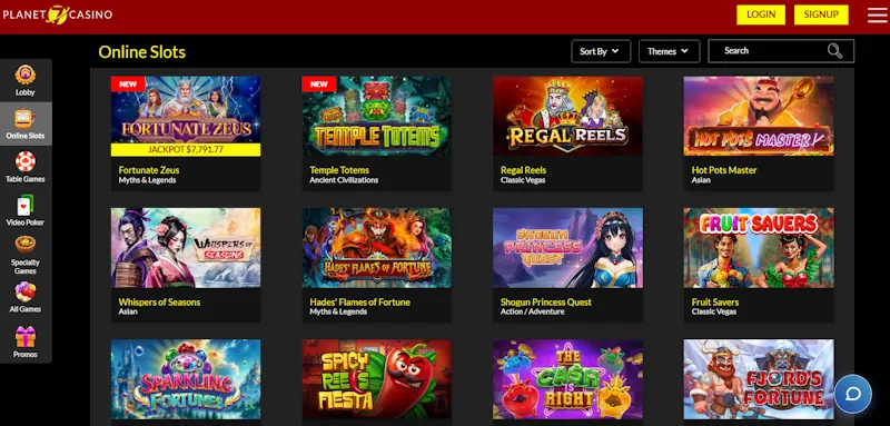 Planet 7 Casino Slots screenshot