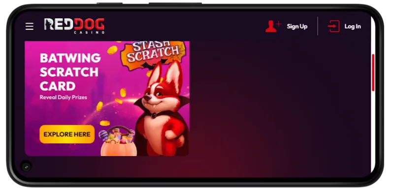 Red Dog Casino Ongoing Offers screenshot