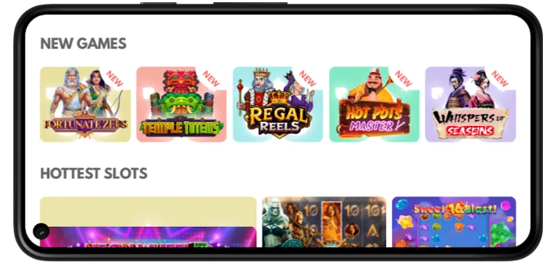 Silver Oak Casino Mobile Play screenshot