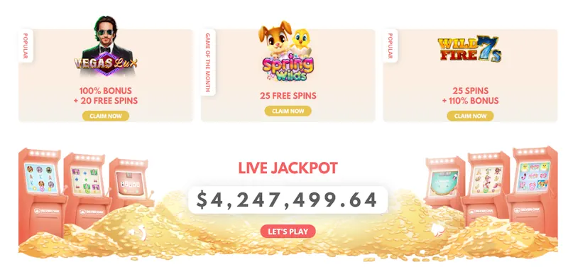 Silver Oak Casino Ongoing Offers screenshot