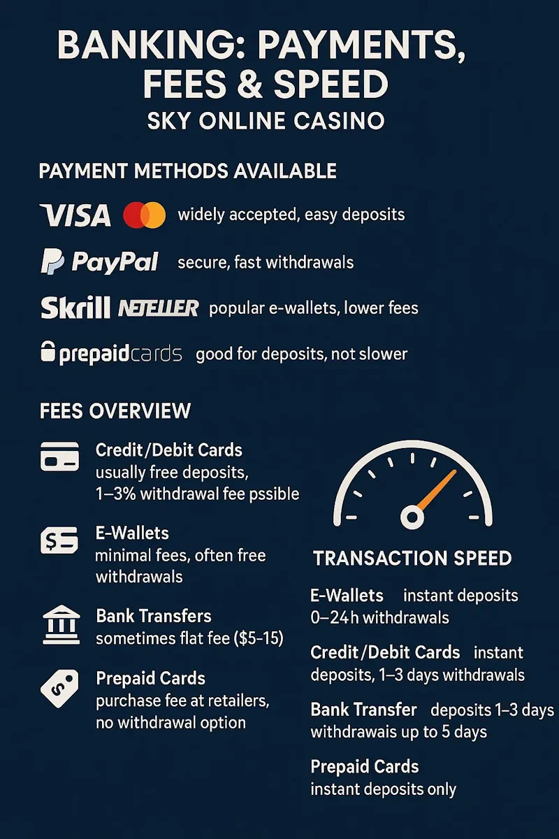 Banking infographic