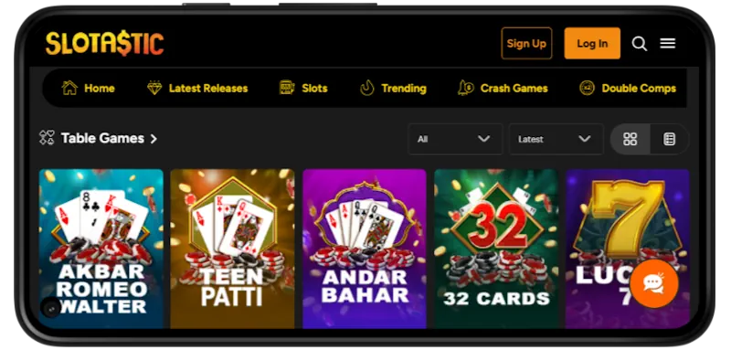 Slotastic Casino Mobile Play screenshot
