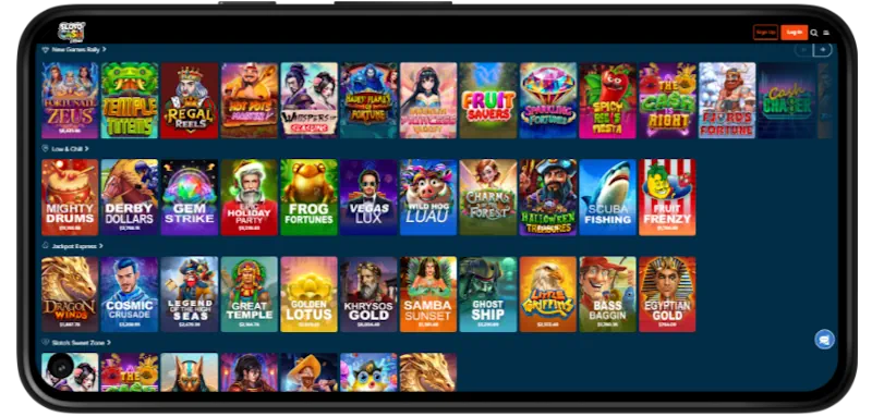 Sloto Cash Casino Mobile Play screenshot