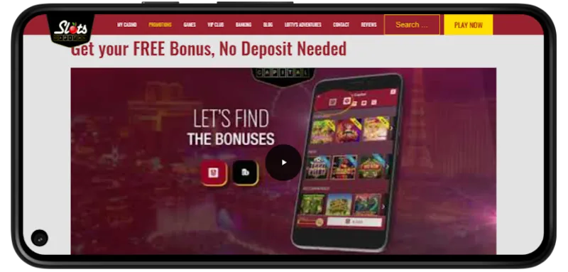 Slots Capital Casino Mobile Play screenshot