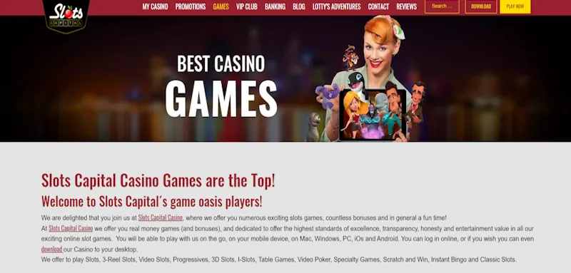 Slots Capital Casino screenshot