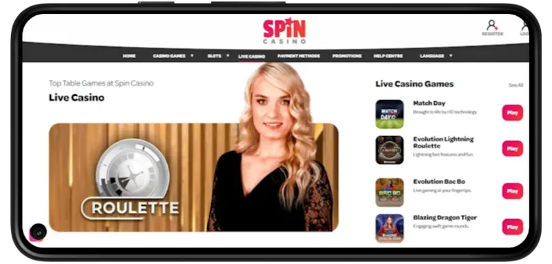 Spin Slots Casino Live screenshot