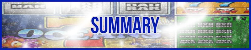 Summary banner