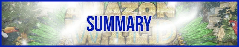 Summary banner