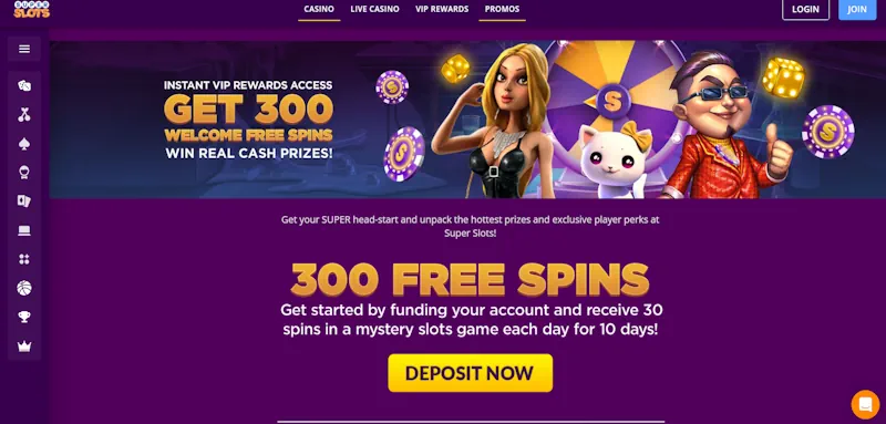  Super Slots Casino wbonus screenshot
