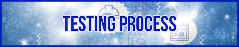 Testing banner