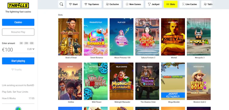 Thrills Casino Slots screenshot