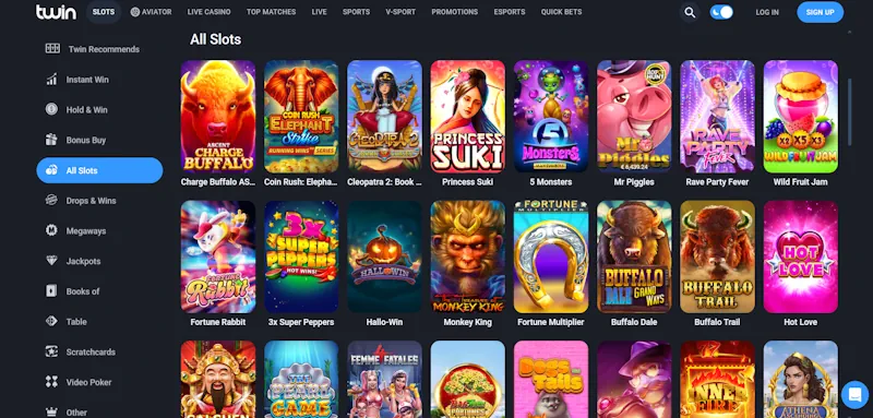 Twin Casino screenshot
