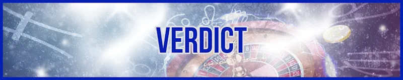 Verdict banner