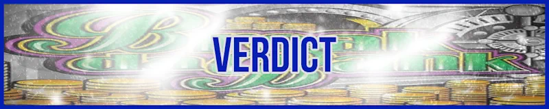 Verdict banner