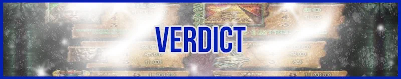 Verdict banner