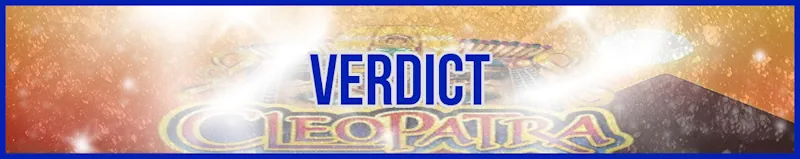Verdict banner