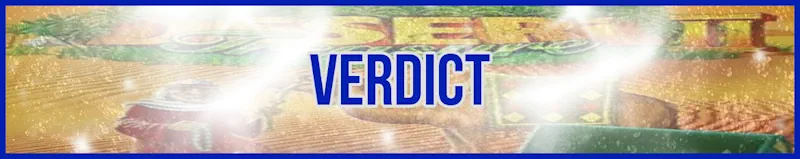 Verdict banner