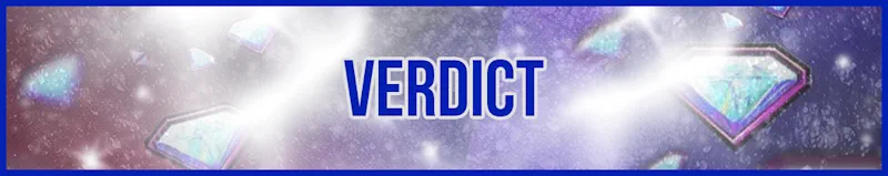 Verdict banner