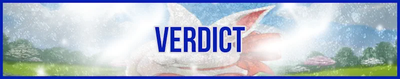 Verdict banner