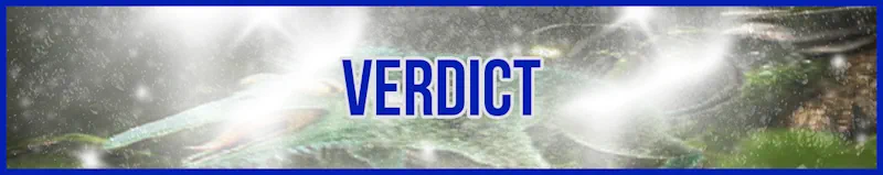Verdict banner