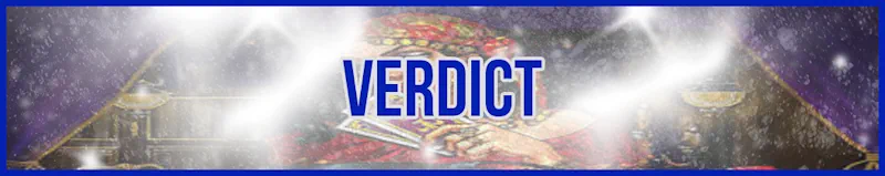 Verdict banner
