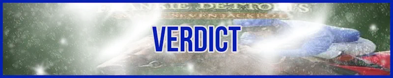 Verdict banner