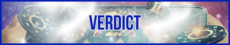 Verdict banner