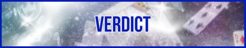 Verdict banner