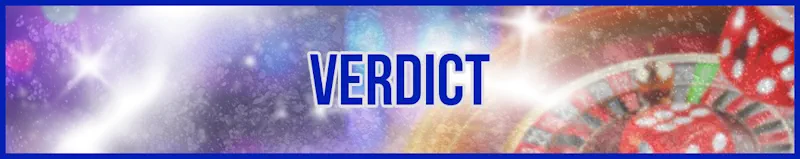 Verdict banner
