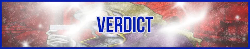 Verdict banner