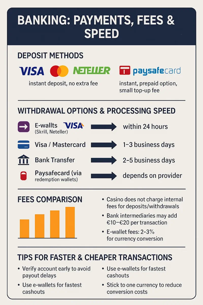 Banking infographic