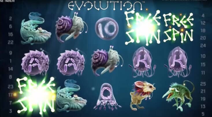 Evolution Online Slot Game