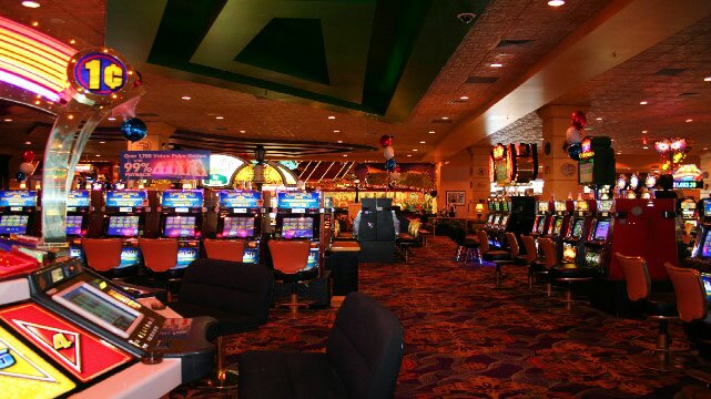 Video Poker Machines on a Casino Floor